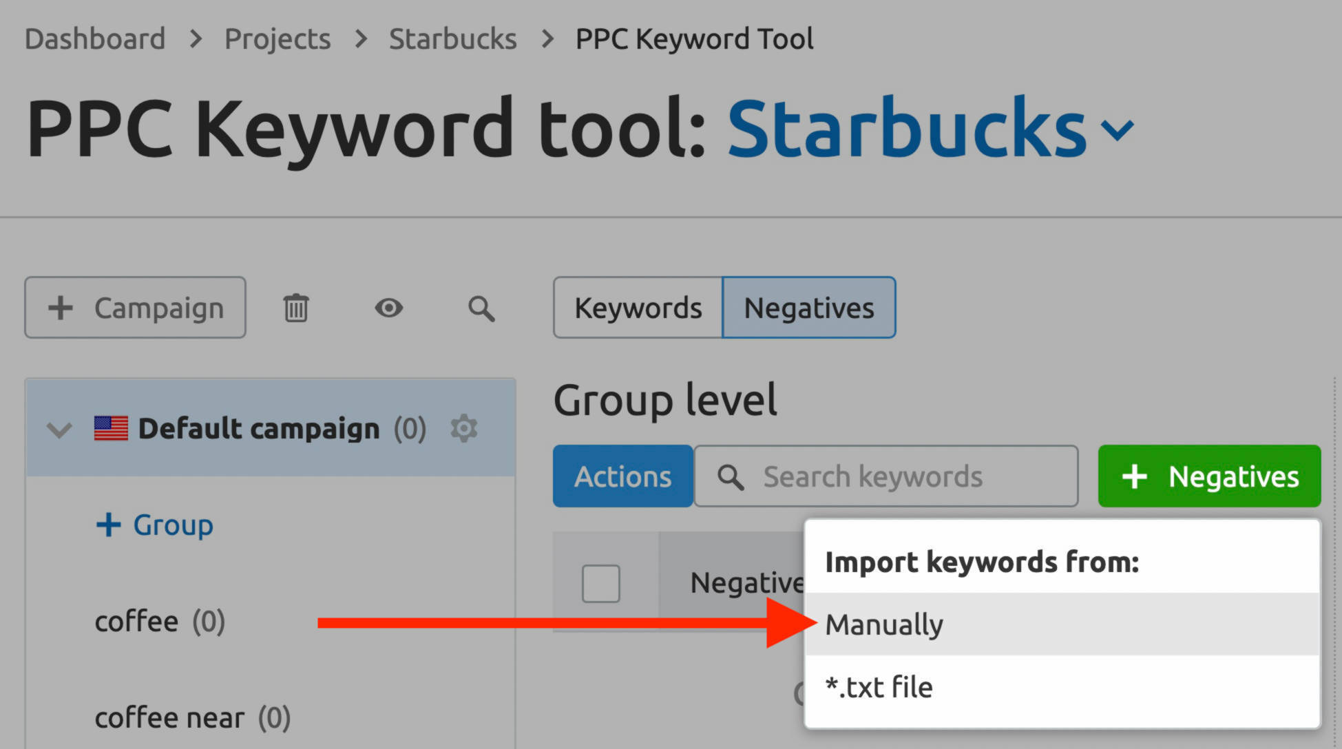 O que é Search Engine Marketing (SEM) e como funciona? 17 manually export keywords