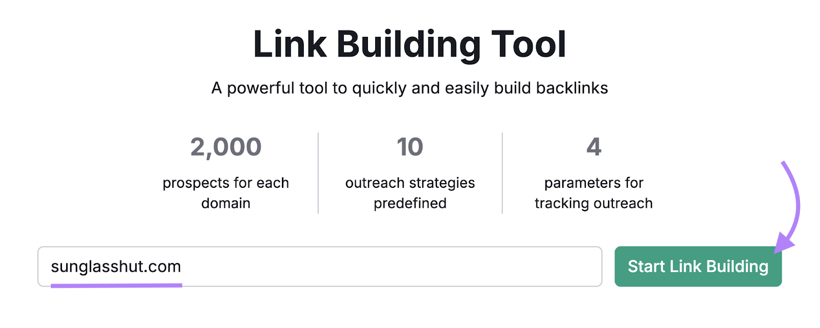 domain is entered into nan tool