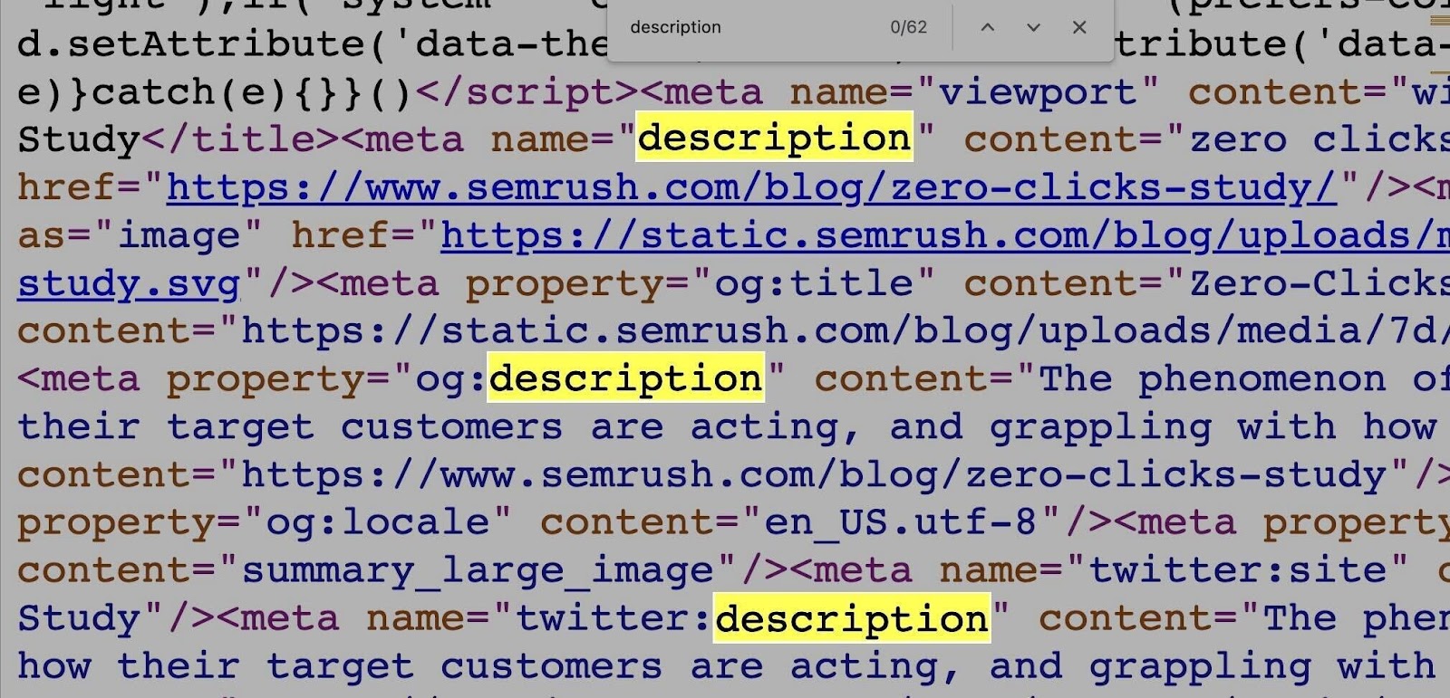 view leafage   root   hunt  highlights each   keyword occurrence