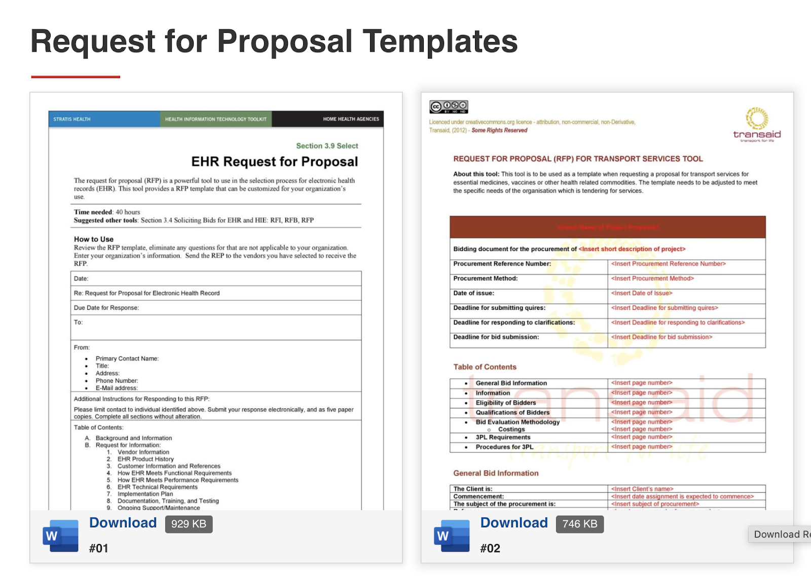 Rfp Template For Erp Implementation