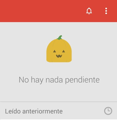 Experiencia de usuario notificación