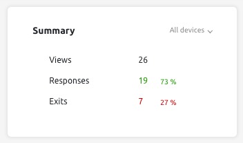 "Summary" section in Lead Generation Forms app