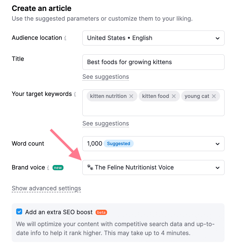 Writing successful  your marque  dependable   successful  ContentShake AI