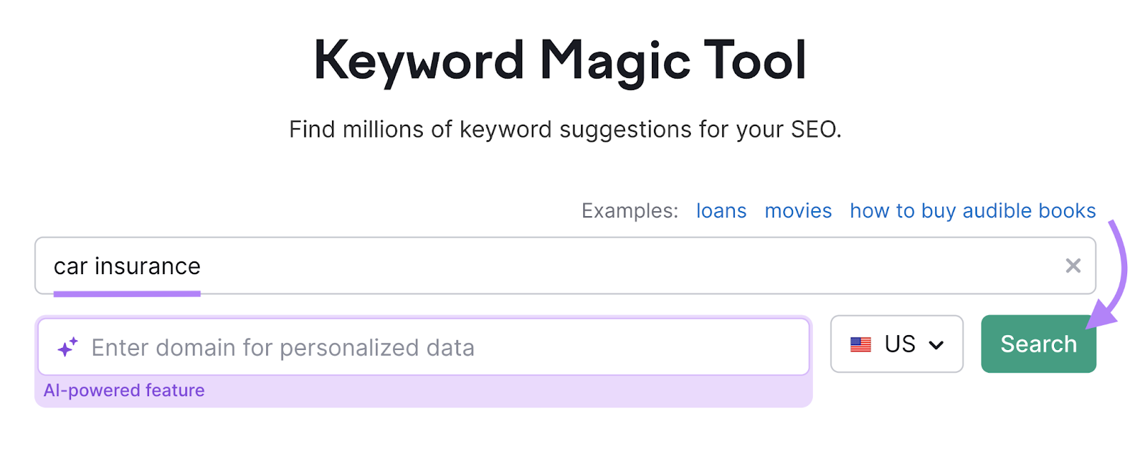 search for car   security  successful  keyword magic tool