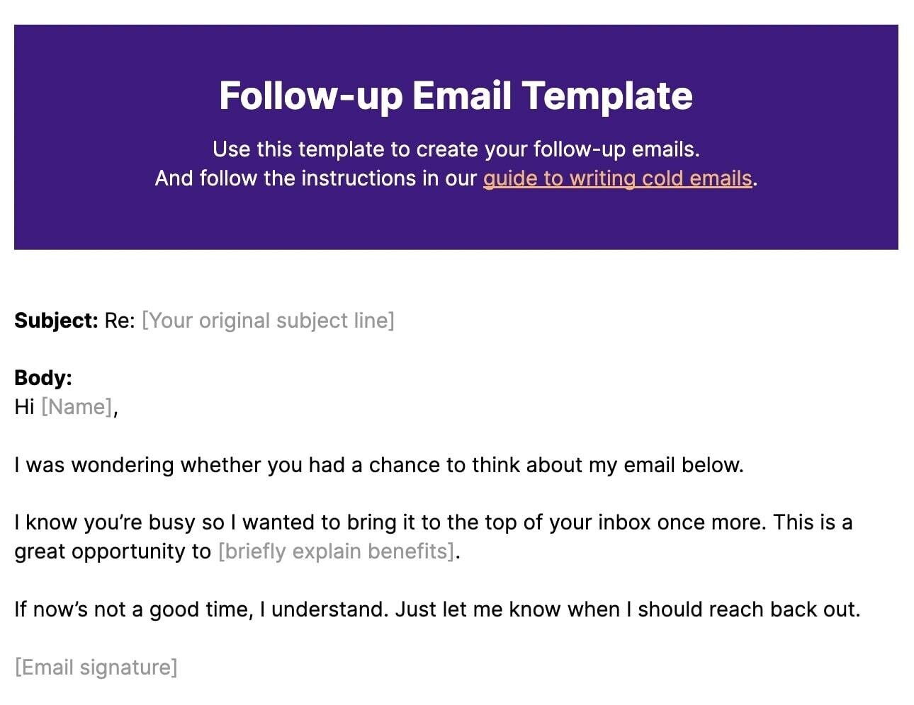 12 Cold Emails Email Templates 📭  Free Cold Emails HTML Email Template —   ✔️