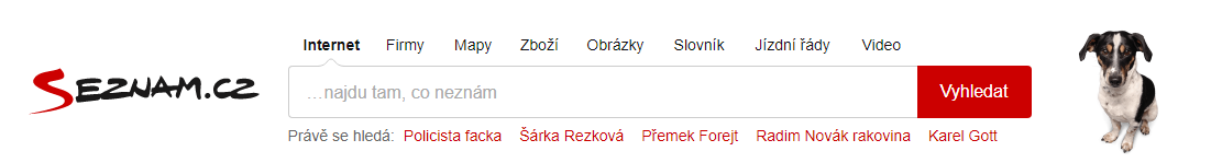 Screenshot: Seznam.cz