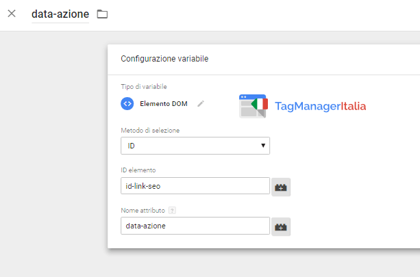 Come estrapolare le informazioni degli attributi HTML5 con Google Tag Manager