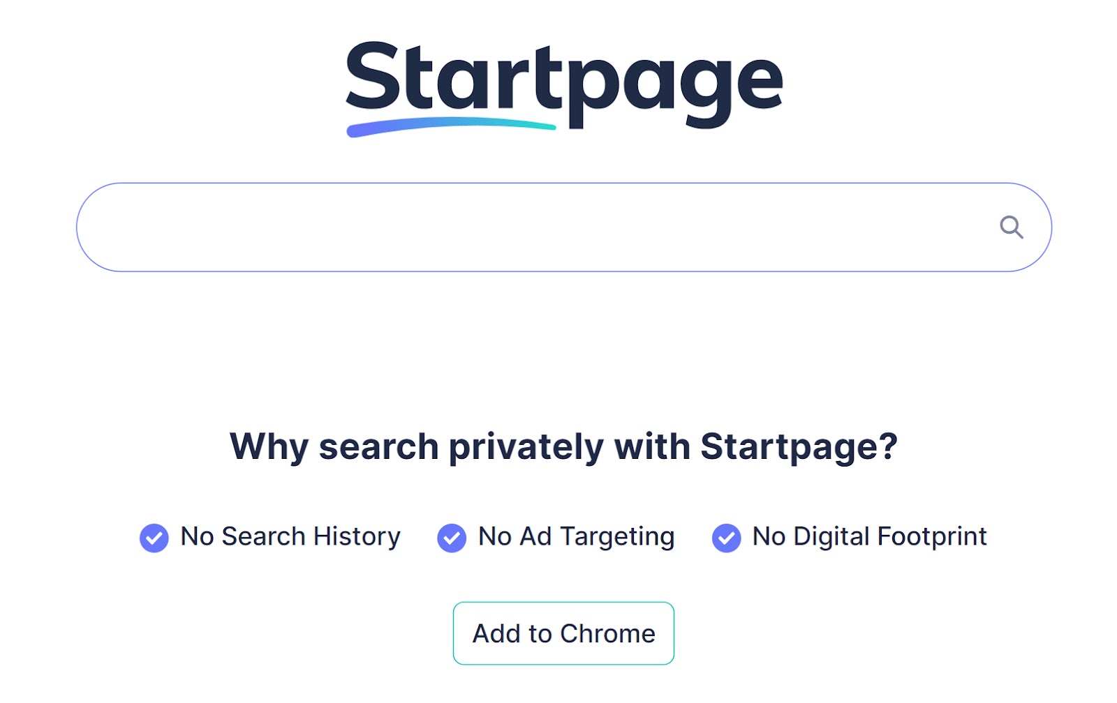 Startpage search engine