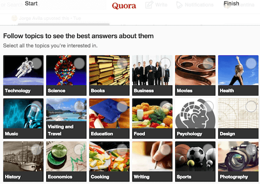 Scopri gli interessi del tuo pubblico con Quora