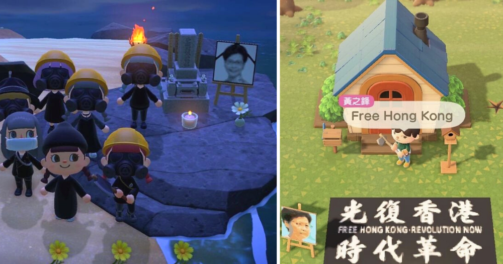 le sit-in sur Animal Crossing