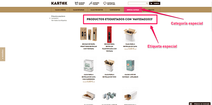 Optimizar web-ejemplo Kartox