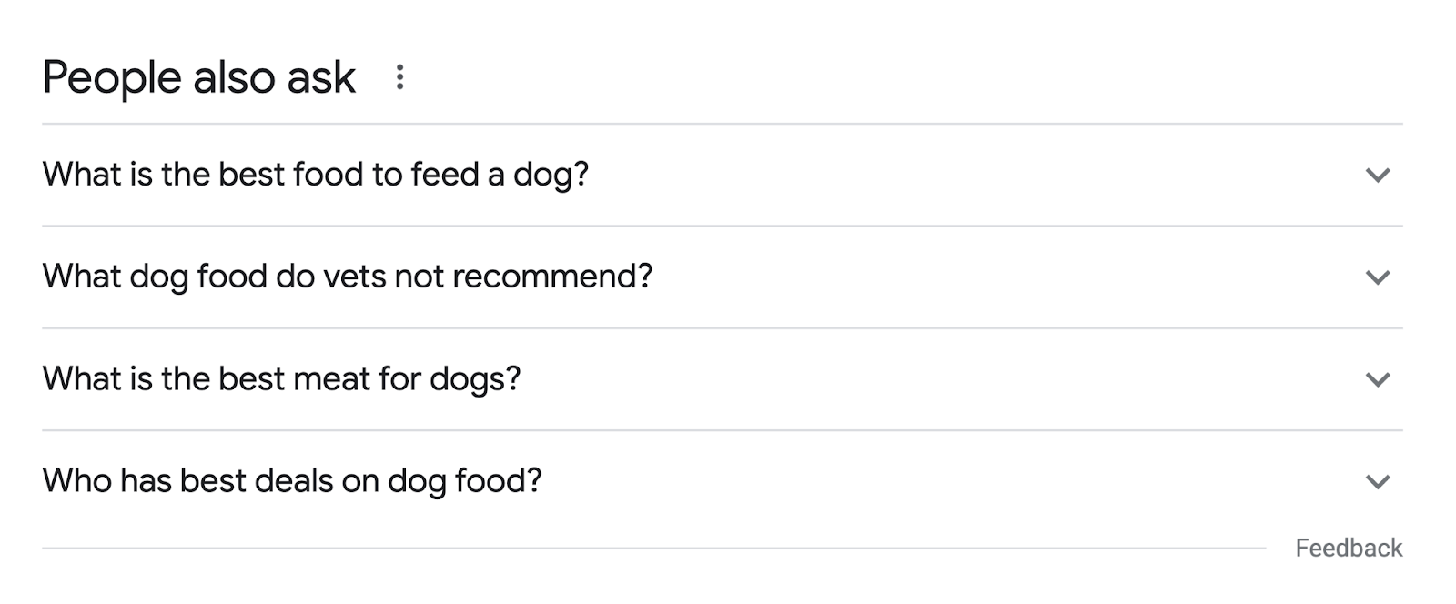Google SERP’deki “İnsanlar şunu da soruyor” kutusu