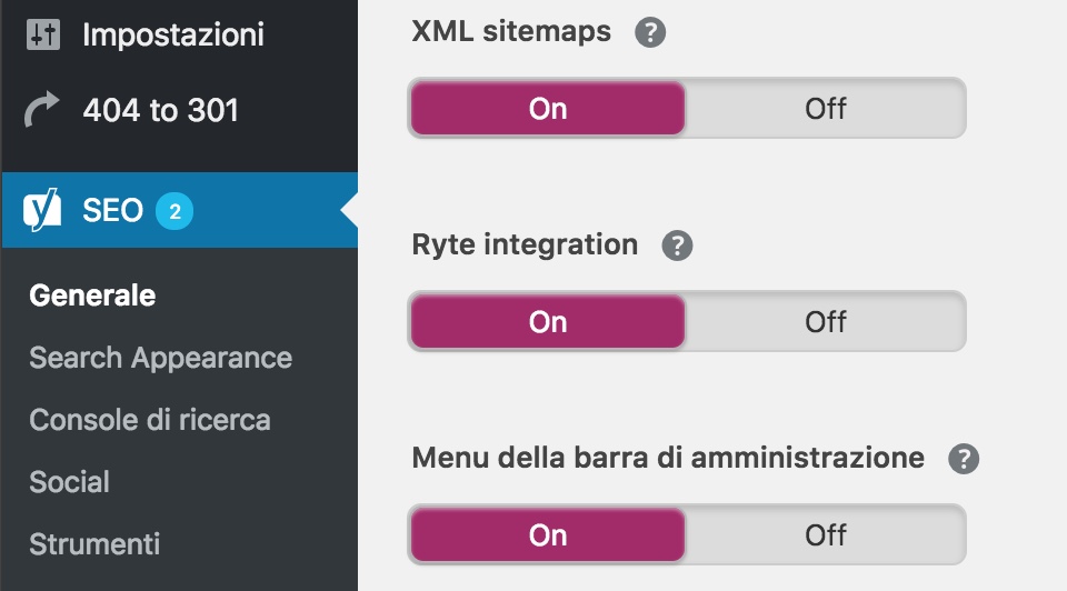 Sitemap.xml per Wordpress