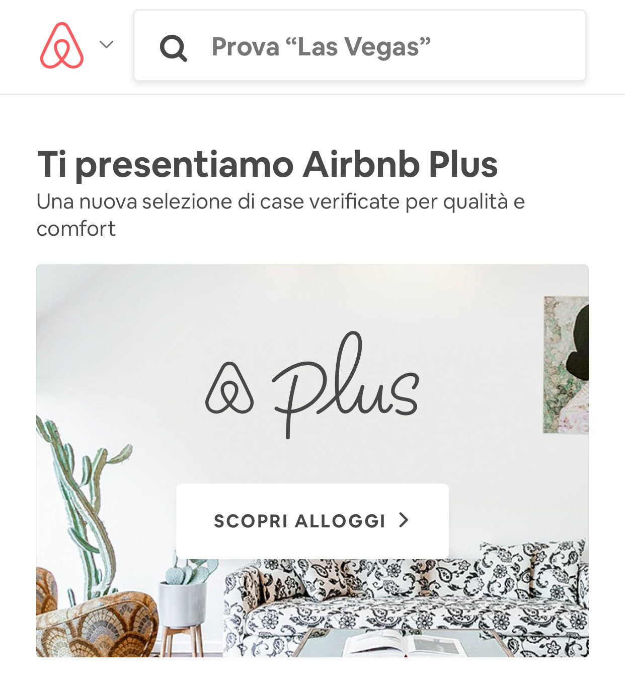 Esempi utili di microcopy: il motore di ricerca di Airbnb