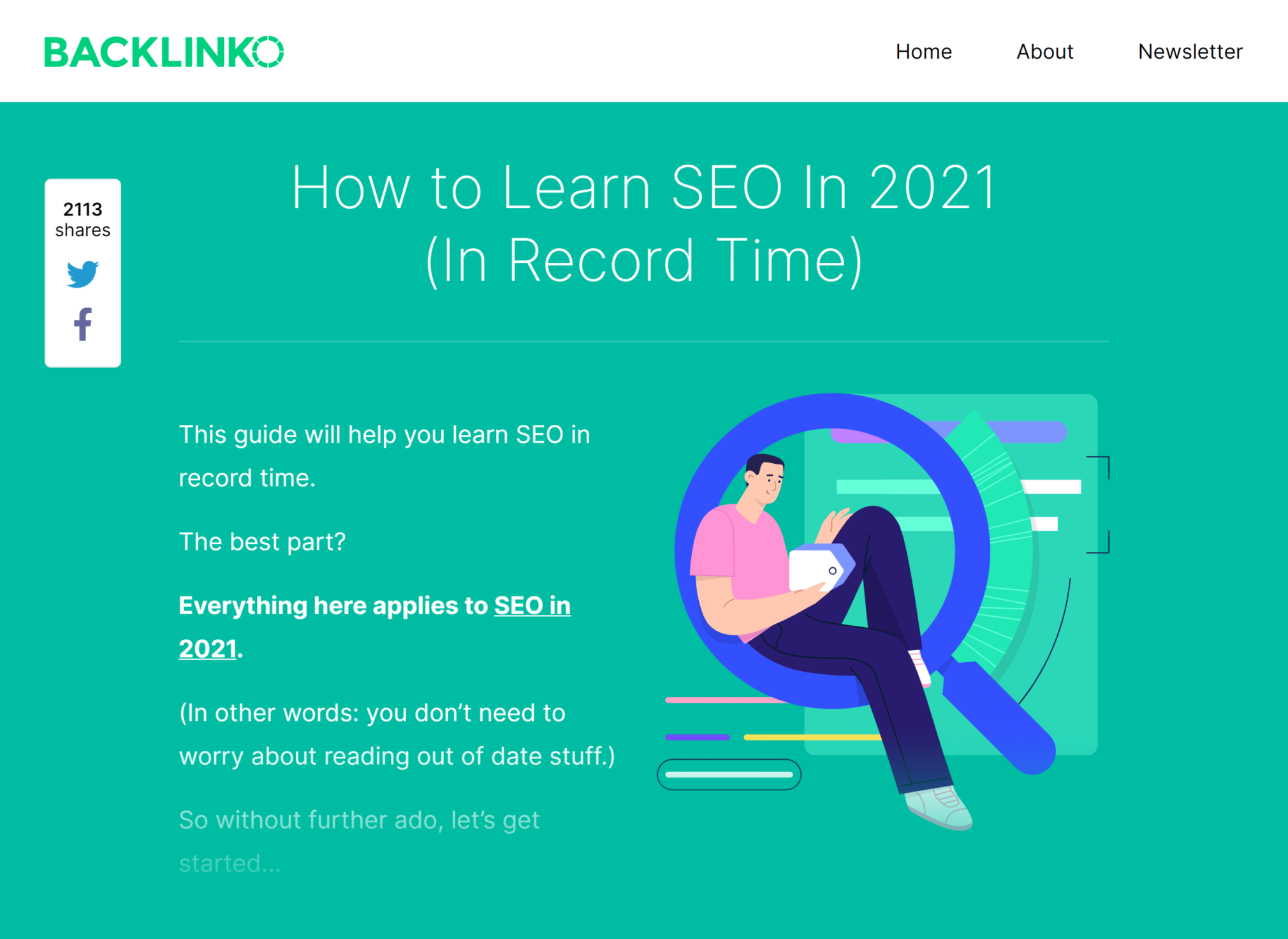 Backlinko: How to Learn SEO in 2021