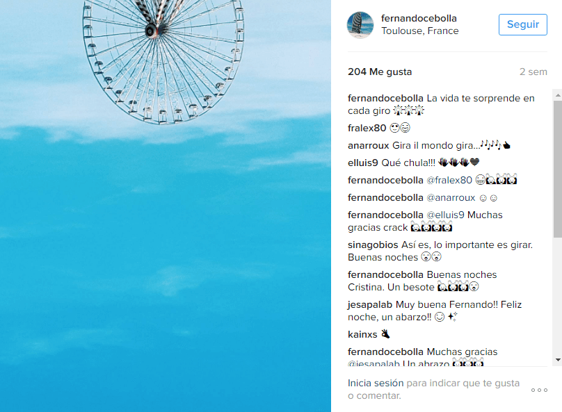 Acciones Instagram - cambia la perspectiva