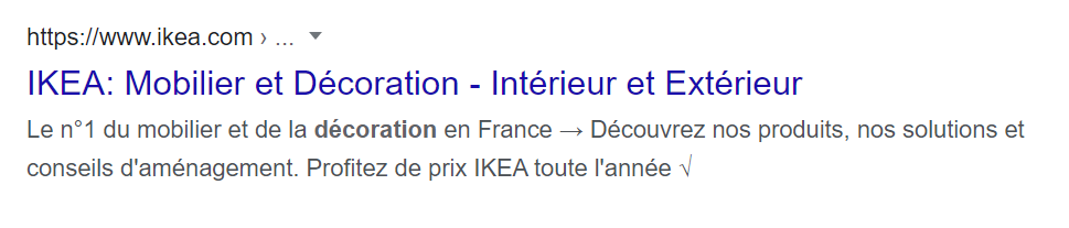 Title général Ikea