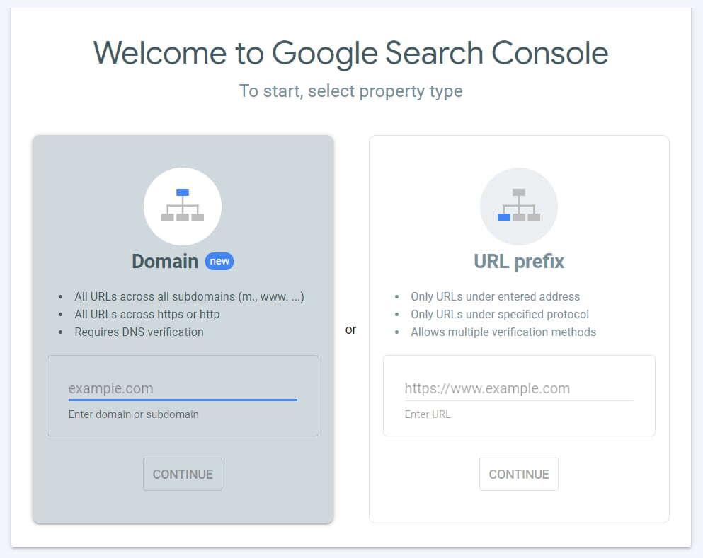 o que é e como usar para melhores resultados 1 screenshot da página inicial do Google Search Console