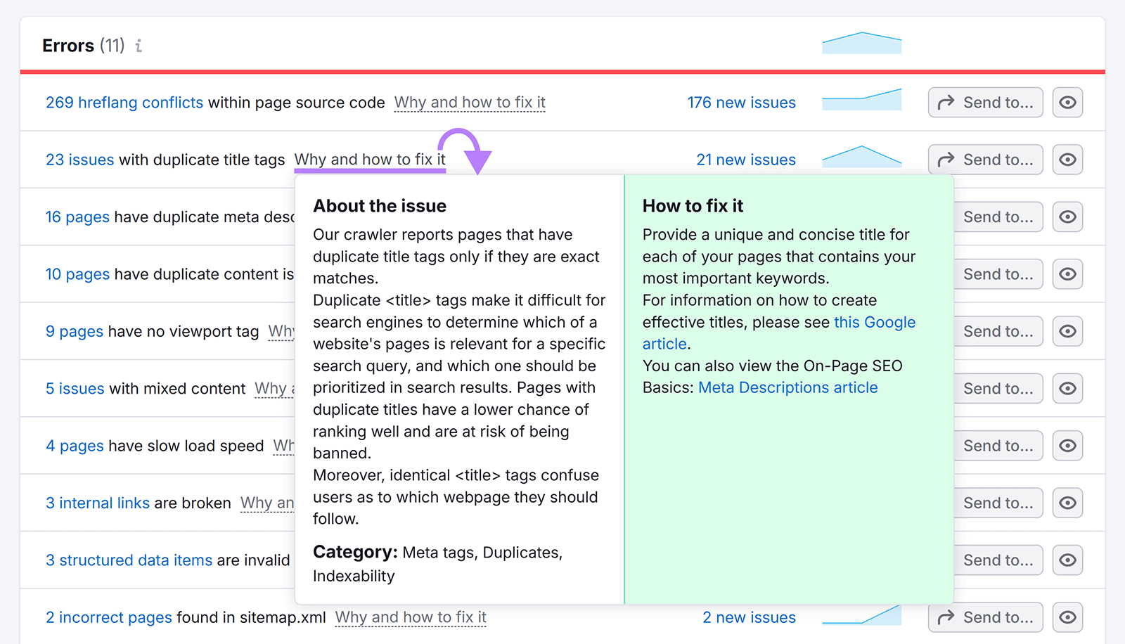 What Is Organic SEO? And How to Get Started in 2025 19 Why and how to fix it link clicked to reveal popup