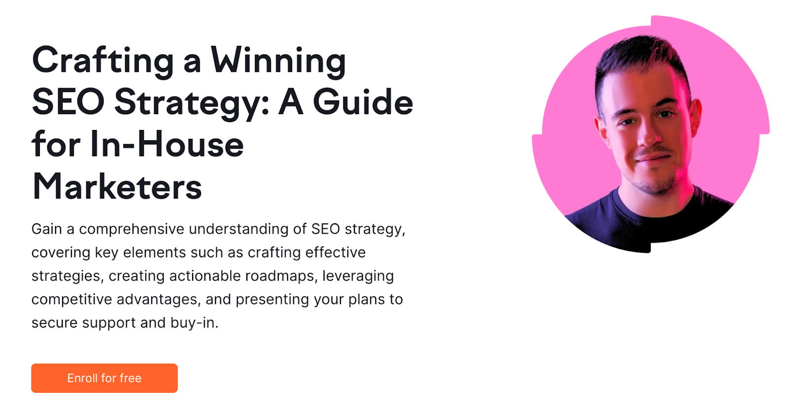 Crafting a Winning SEO Strategy course