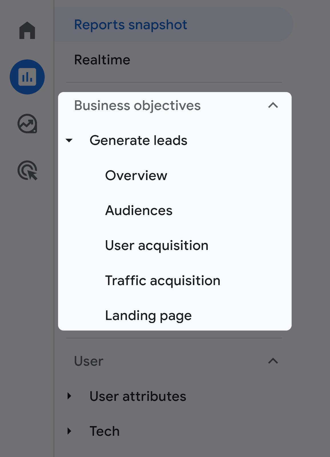 “Generate leads” postulation  connected  your dashboard