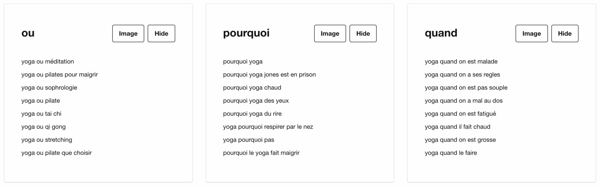 question liste answer the public