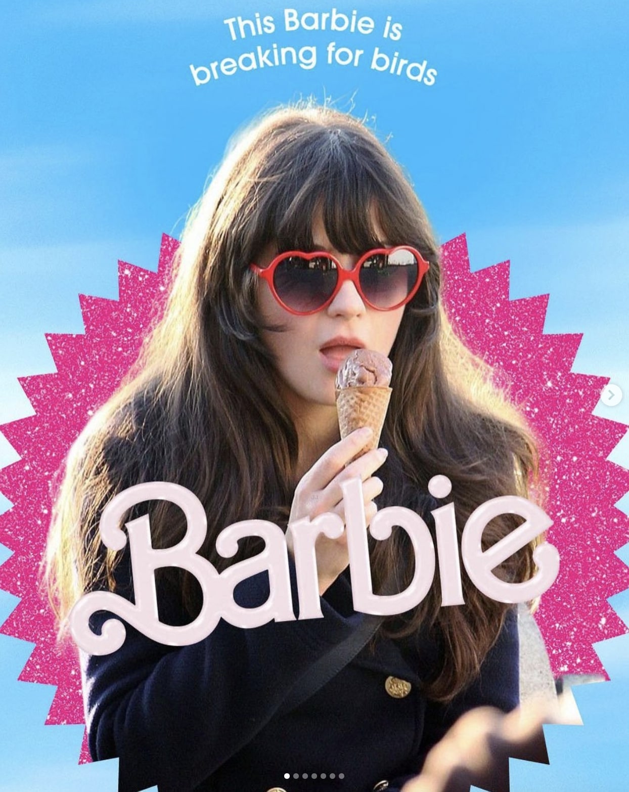 Zooey Deschanel's Barbie image