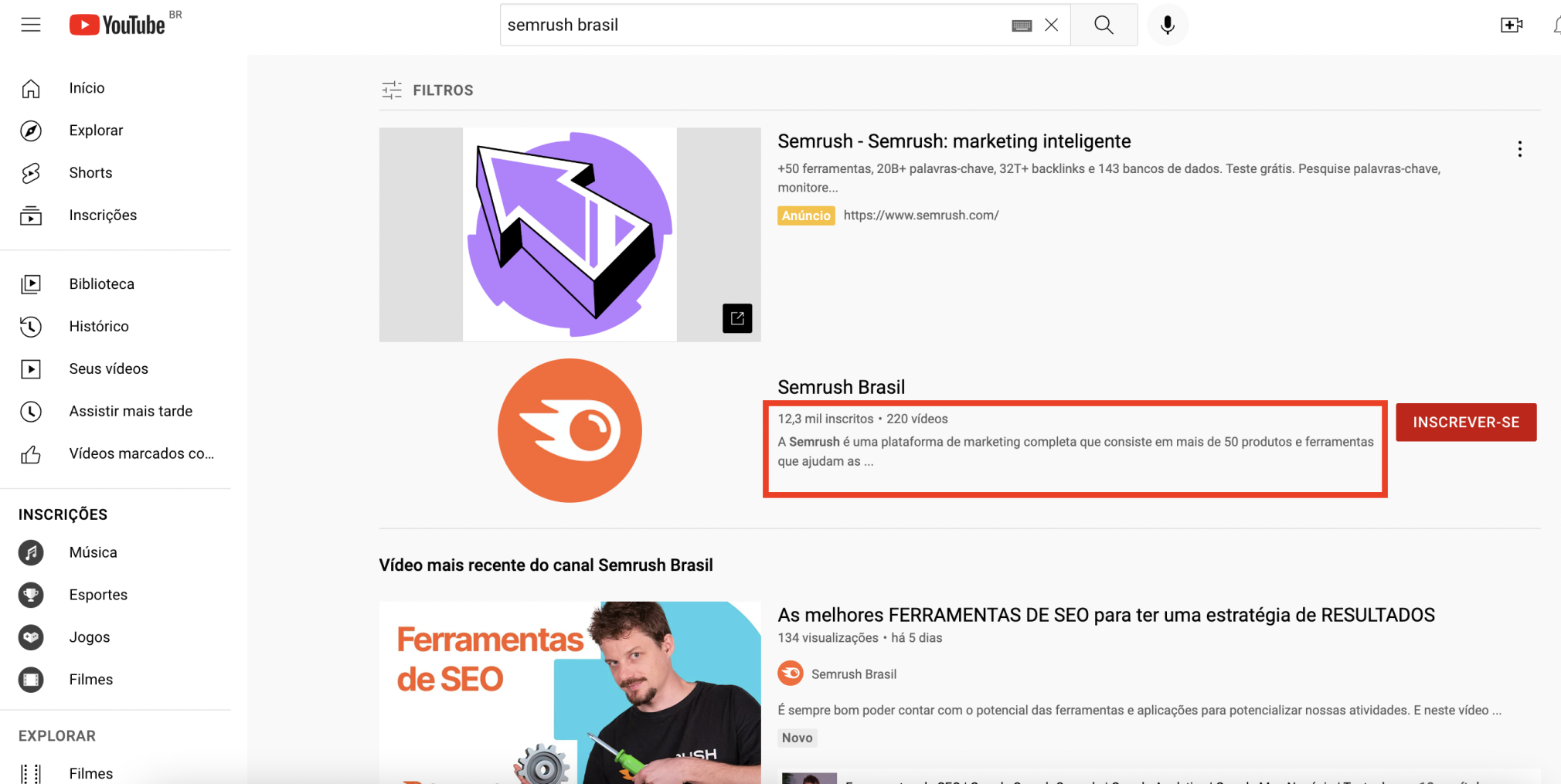 Não consigo logar no meu outro canal com meu email yahoo, aparece