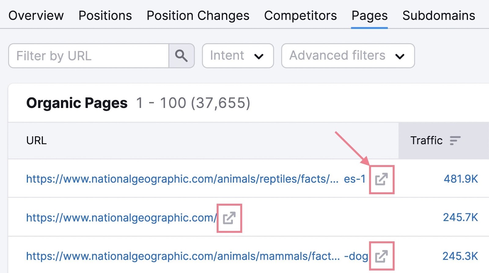 organic probe   unfastened  pages