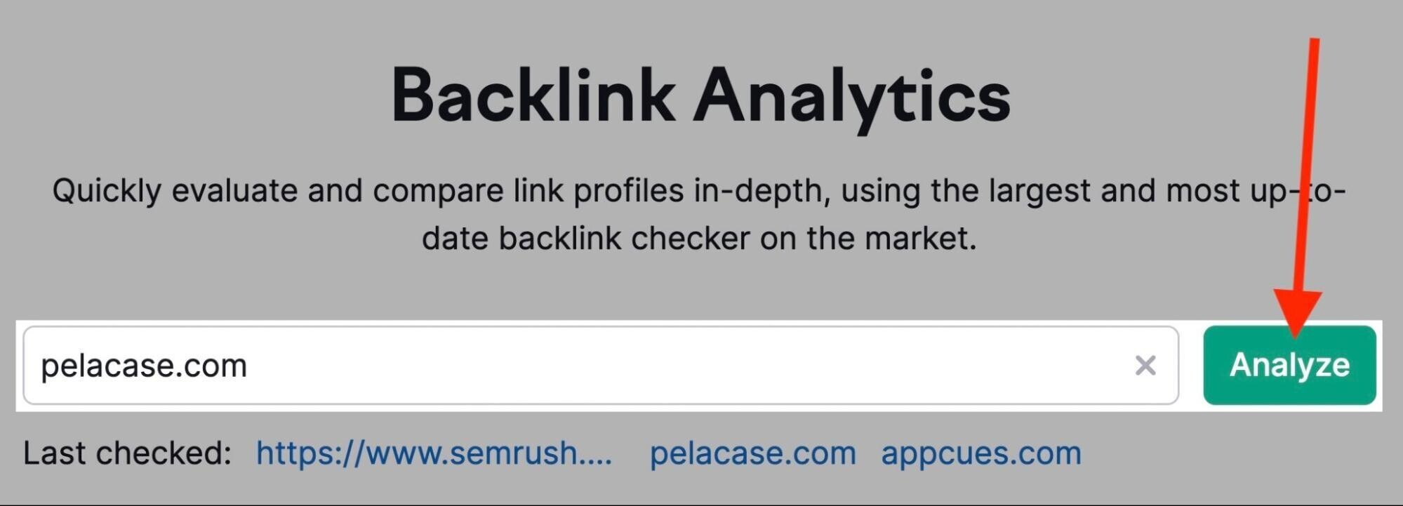 Análises de Backlinks