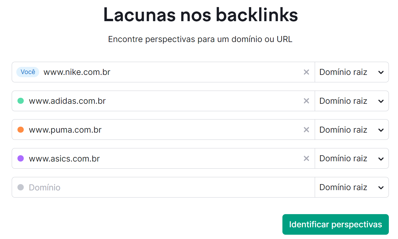 Como conseguir Backlinks de qualidade: 11 estratégias práticas 25 tela inicial lacunas nos backlinks
