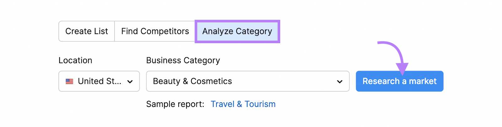 Analyzing "Beauty & Cosmetics" category with Market Explorer