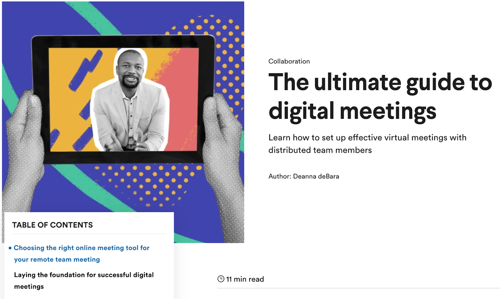 The ultimate guide to digital meetings