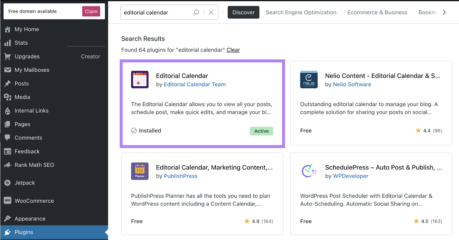 Plugin Calendario Editoriale in evidenza