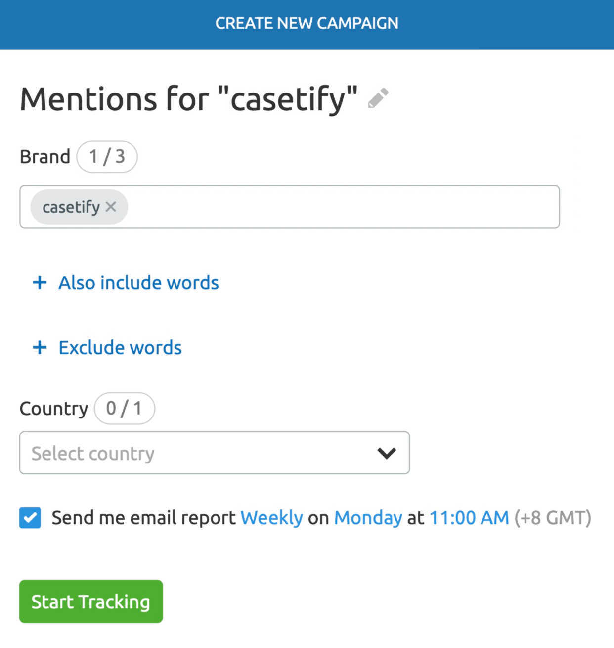 Como conseguir Backlinks de qualidade: 11 estratégias práticas 17 criando uma nova campanha