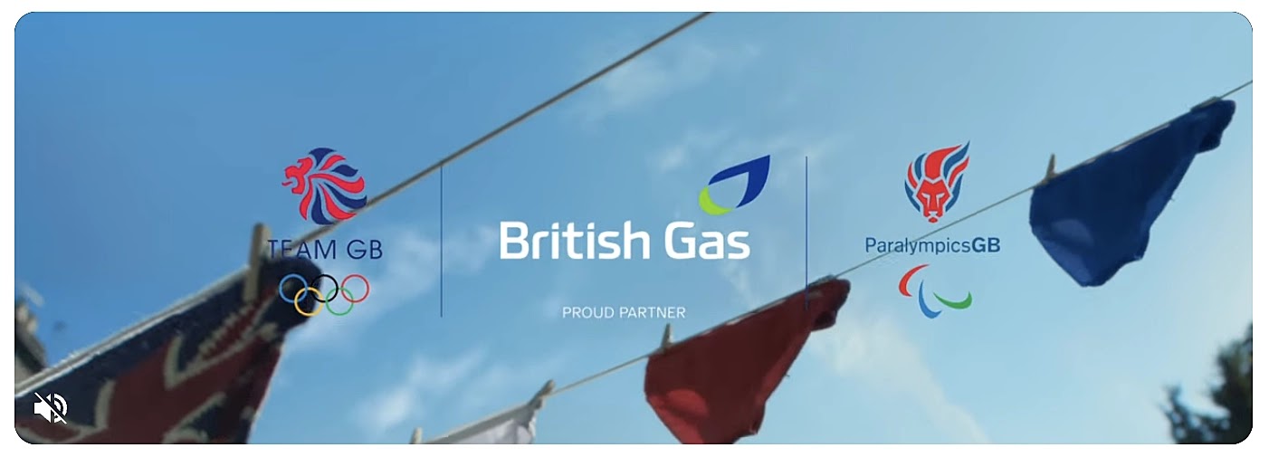 A screenshot from YouTube ad for British Gas