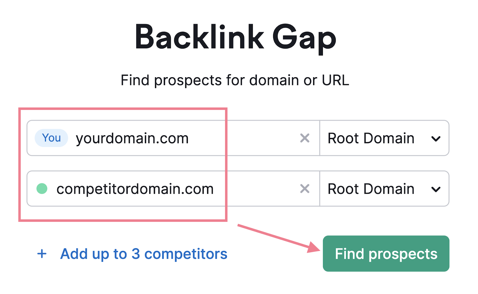 backling gap tool