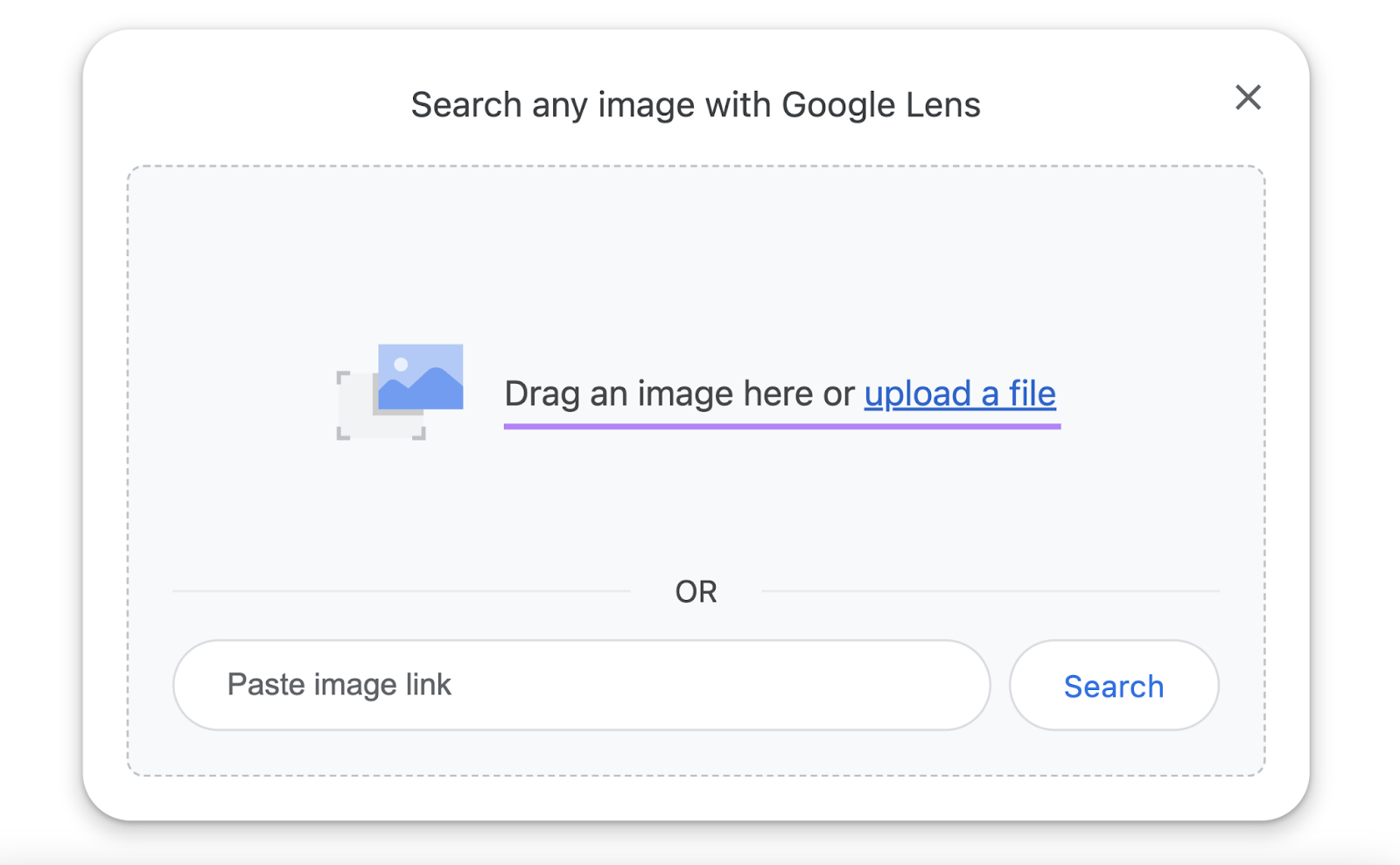 upload the image to Google from file directory