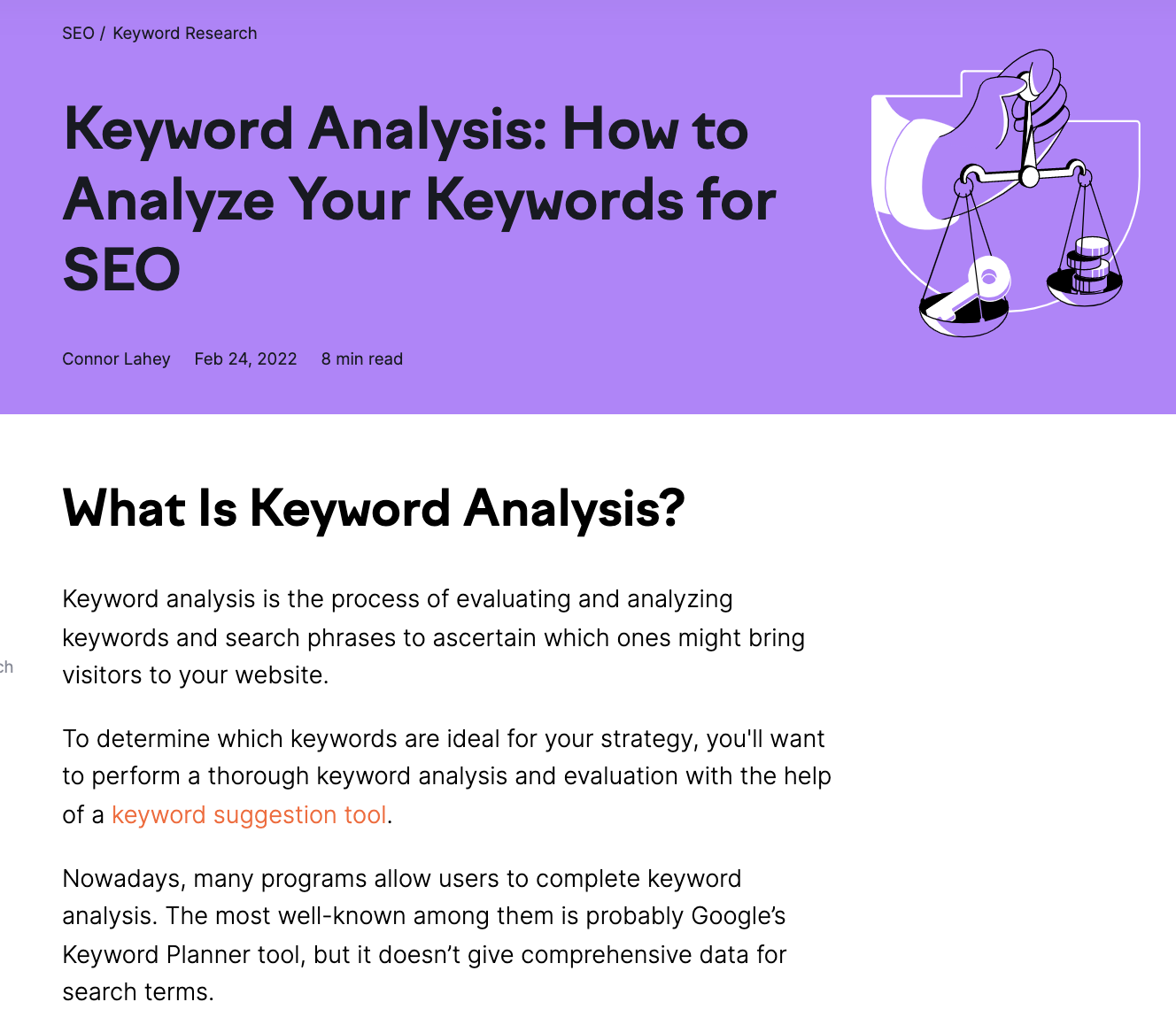 How do i generate keywords for seo