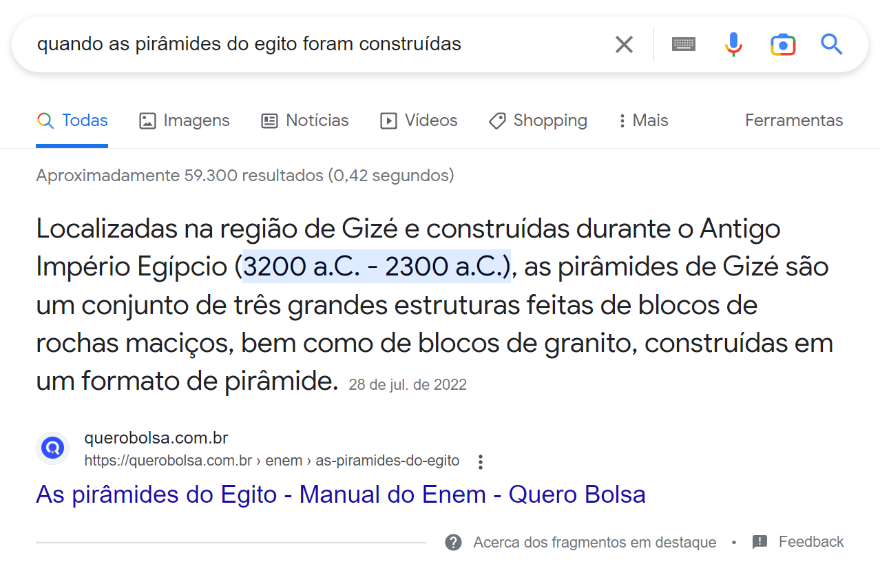 O que são Featured Snippets e quais os diferentes tipos? 3 img-semblog