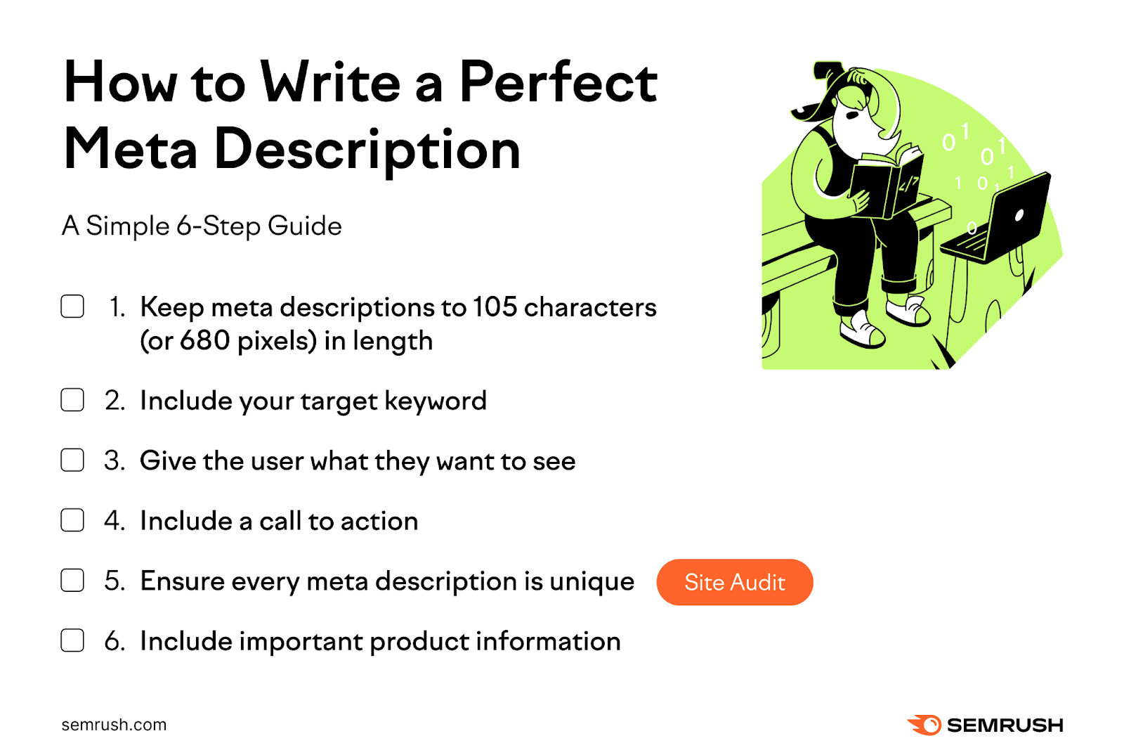 How to write a perfect meta description steps