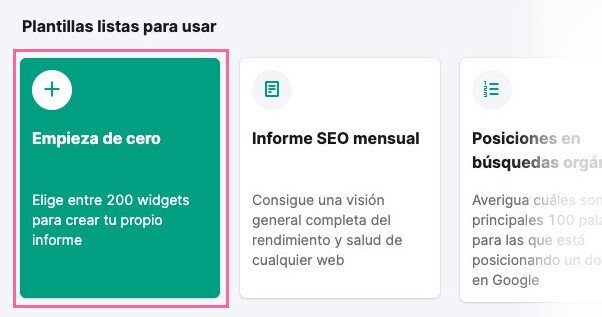 Informe de SEO web personalizado.