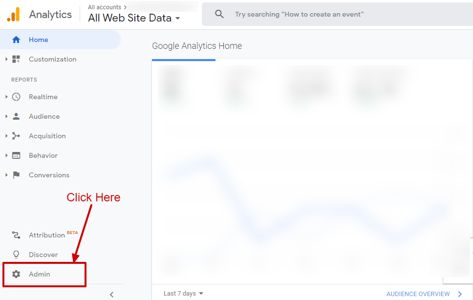Google Analytics Dashboard screenshot