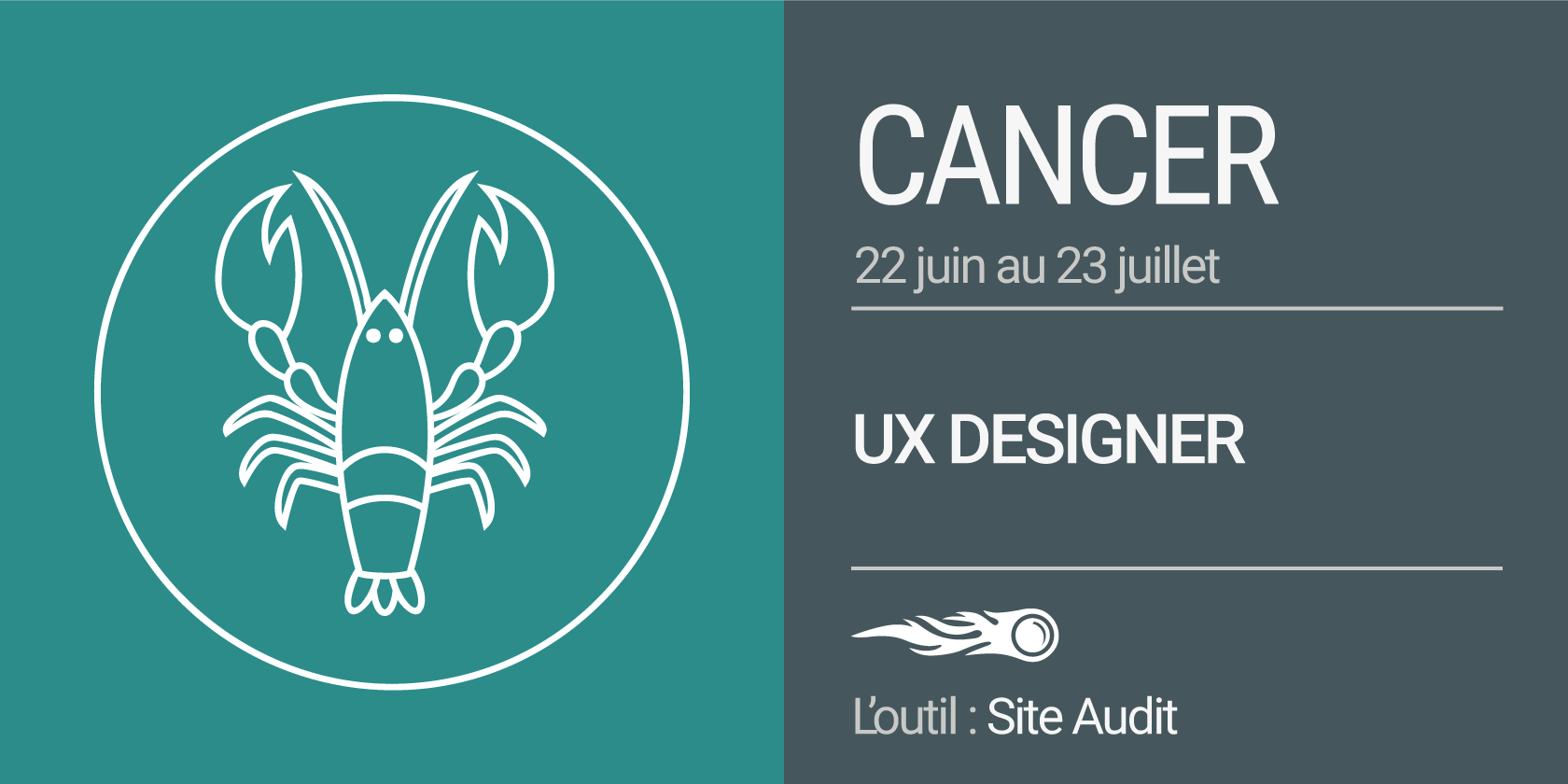 Horoscope SEMrush - Cancer - UX Designer