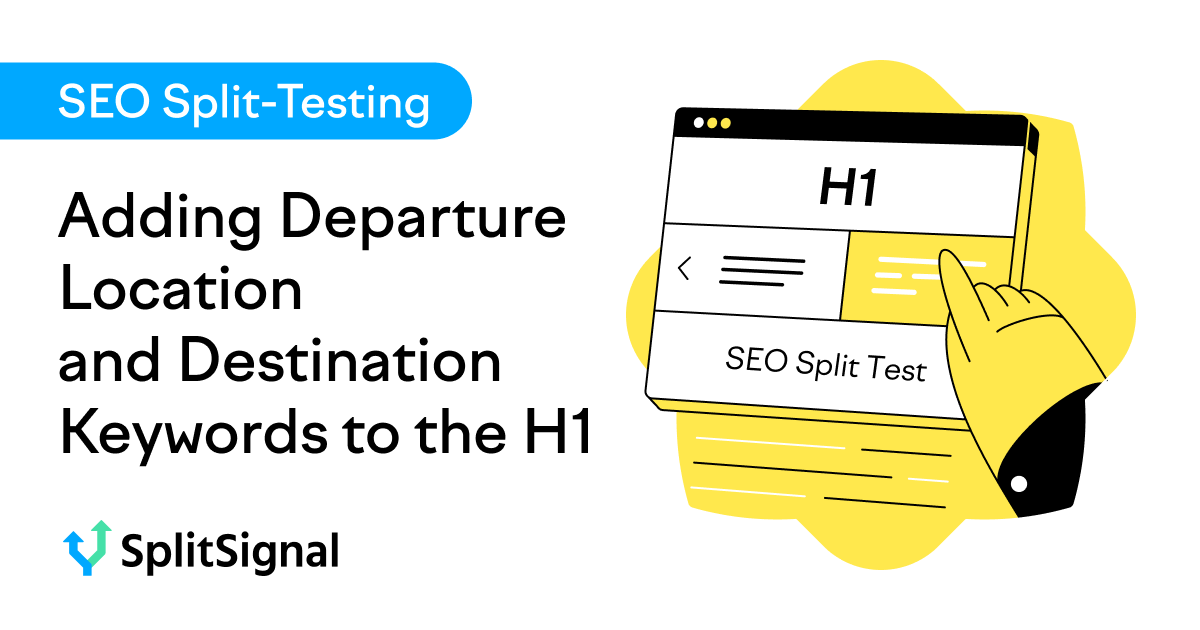 Adding Departure Location and Destination Keywords to the H1