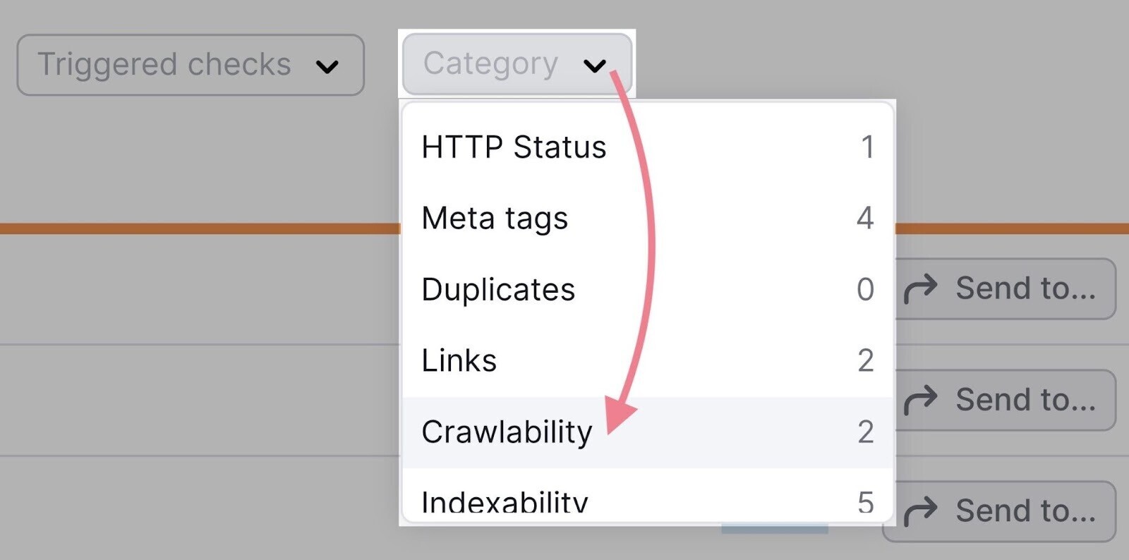 Crawlability category