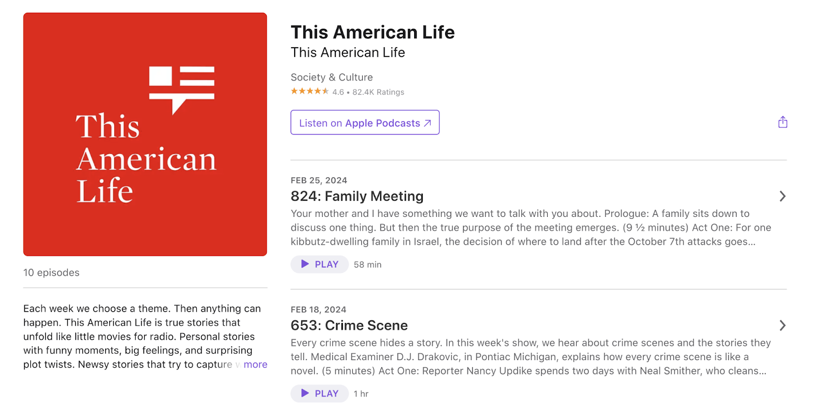 The American Life podcast