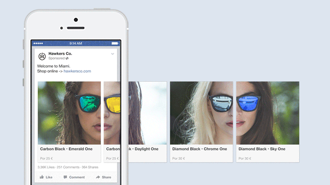 Come usare le slide e i video nei tuoi annunci su Facebook Ads