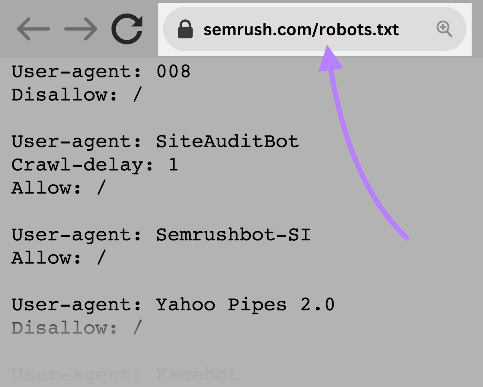 https://semrush.com/robots.txt example