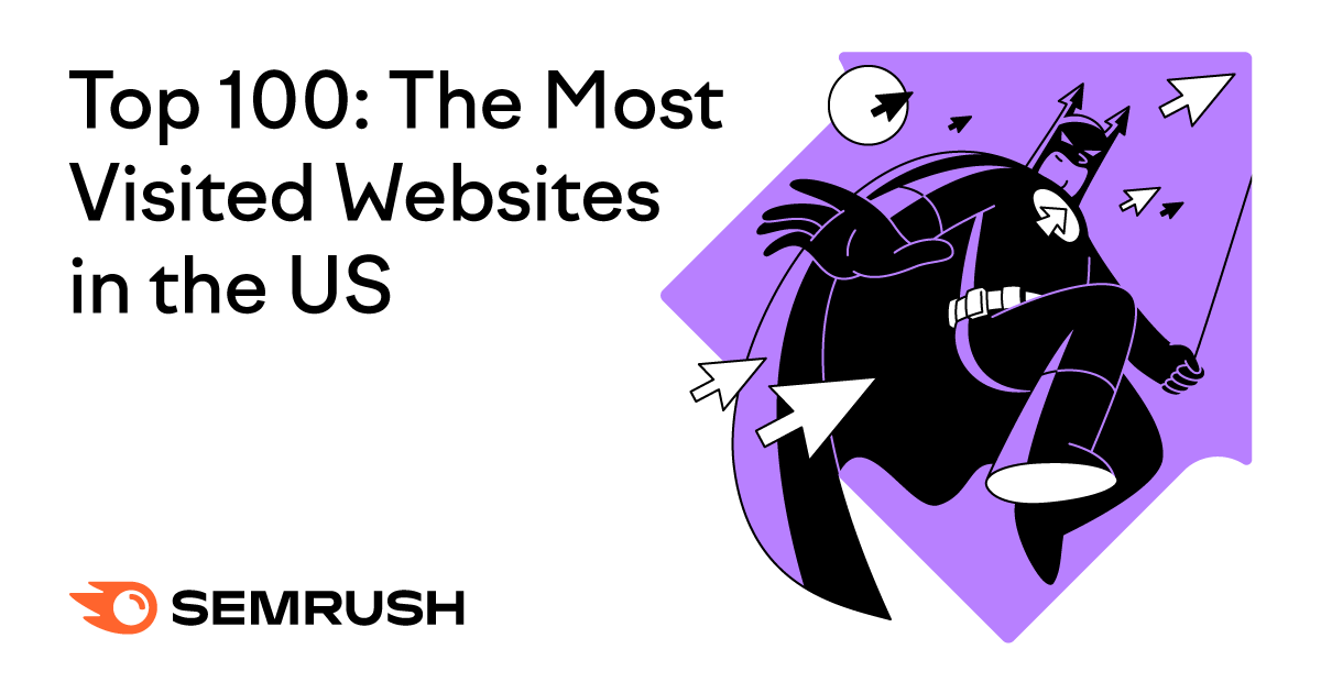 Top 100 The Most Visited Websites in the US [2024 Top Websites Edition]